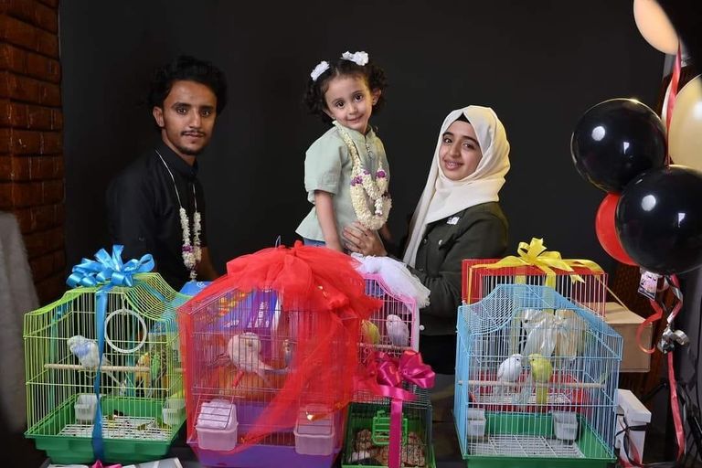 الطفلة اليمنية فاطمة