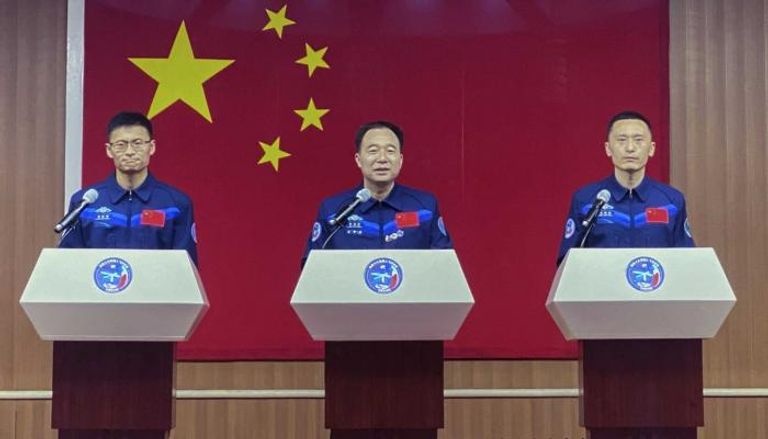 مؤتمر إعلان موعد إرسال رائد الفضاء المدني الصيني