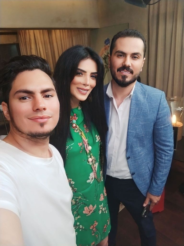 نزار الفارس وحورية فرغلي