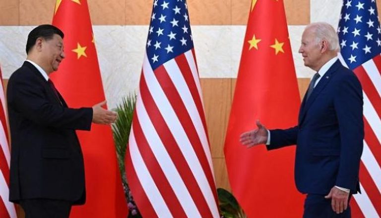 الرئيسان الأمريكي جو بايدن والصيني شي جين بينغ في لقاء سابق