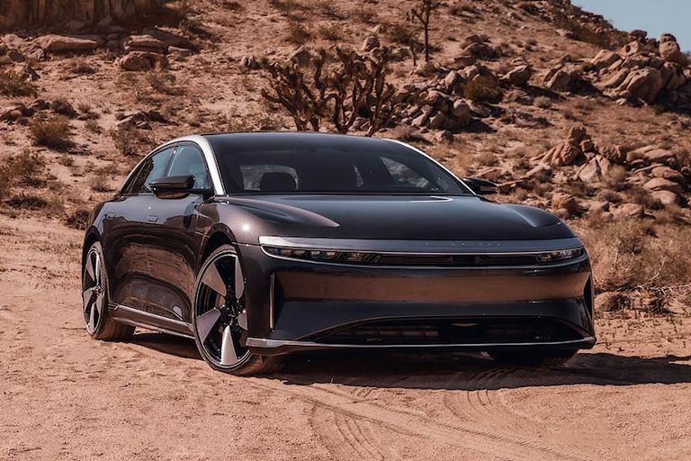 Lucid Air Dream Edition Mercedes-Benz EQS Sedan