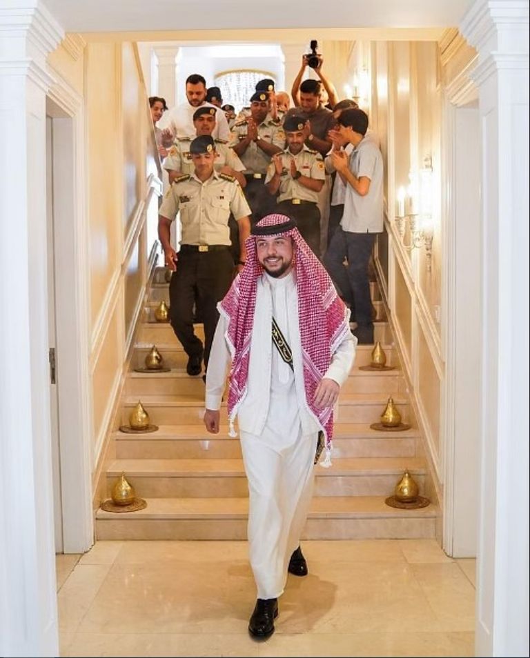 ولي العهد الأردني الحسين بن عبدالله الثاني