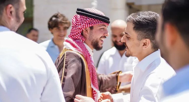 ولي العهد الأردني الحسين بن عبدالله الثاني