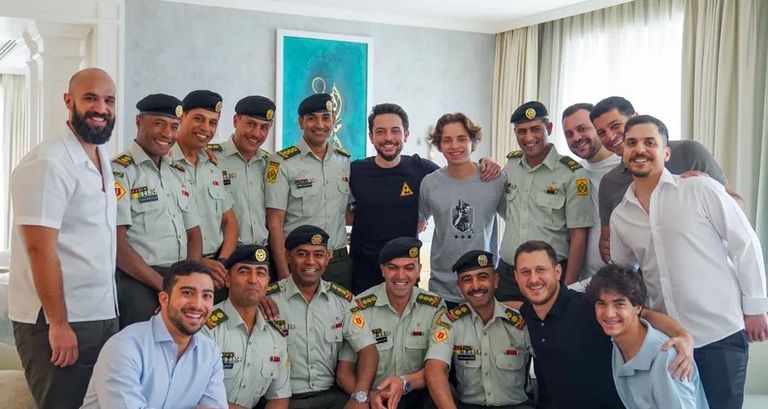 ولي العهد الأردني الحسين بن عبدالله الثاني