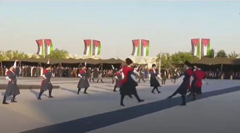 ملك الأردن خلال كلمته في مأدبة العشاء