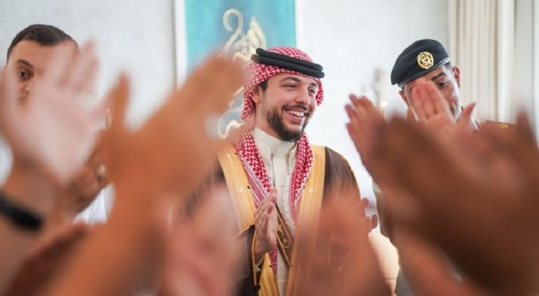 ملك الأردن وولي عهده