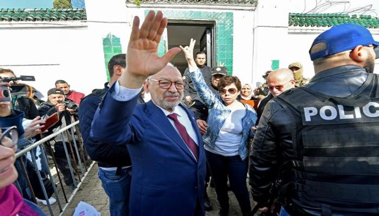 زعيم إخوان تونس راشد الغوشي - أرشيفية
