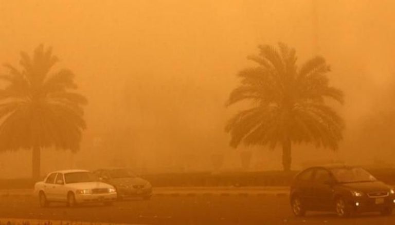 عاصفة ترابية تضرب مصر - أرشيفية