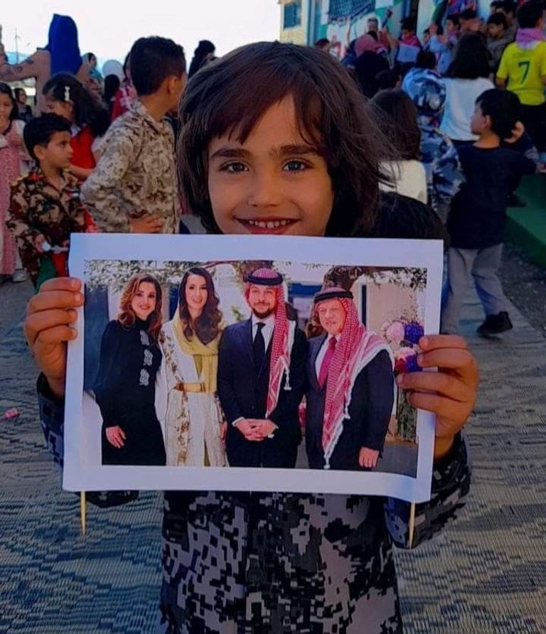 جانب من احتفالات الشعب الأردني بزفاف ولي العهد