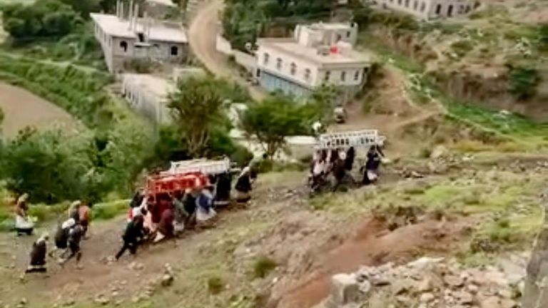 موقع إحدى الحوادث