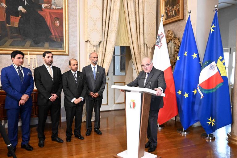 جانب من مشاركة عبيد خلفان السلامي بالمؤتمر