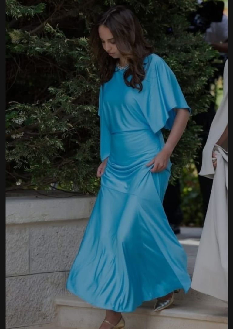 الأميرتان سلمى وإيمان في حفل الزفاف 