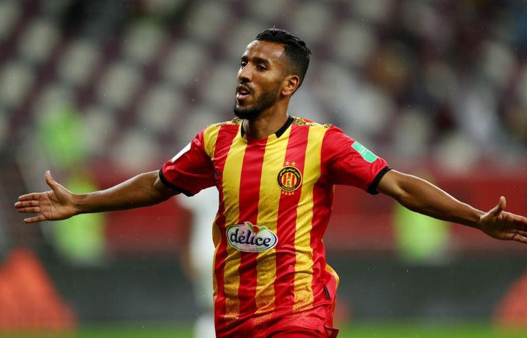 حمدو الهوني نادر الغندري لاعب الإفريقي التونسي