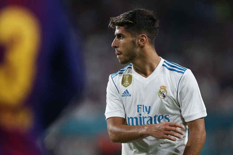 ماركو أسينسيو بقميص ريال مدريد