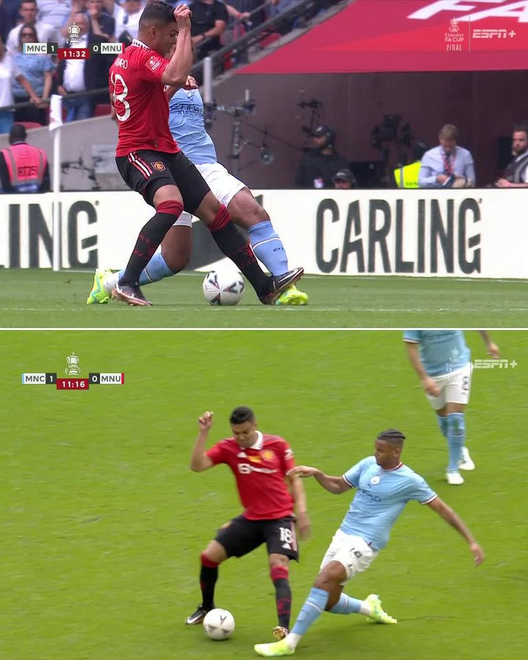 كاسيميرو لاعب وسط مانشستر يونايتد