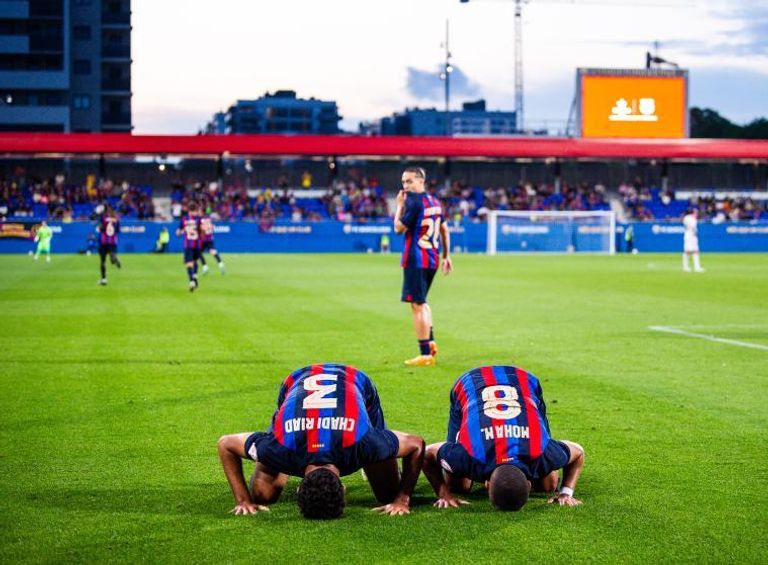 احتفال يامال وموحا