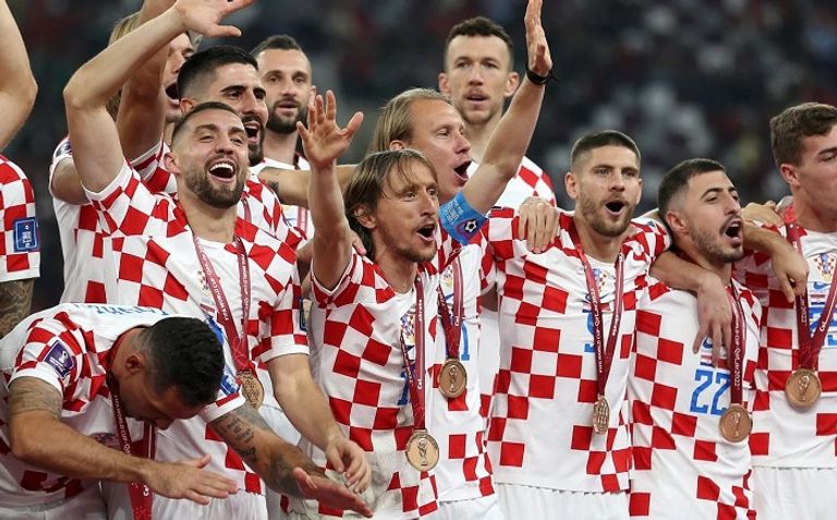 منتخب كرواتيا إيطاليا وإسبانيا