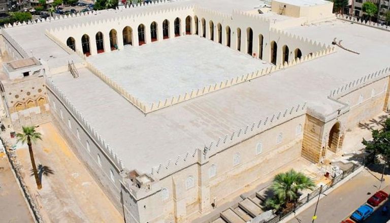 مسجد الظاهر بيبرس بعد إعادة افتتاحه