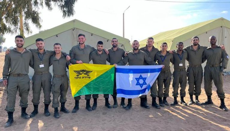 الجنود الإسرائيليون في التدريب