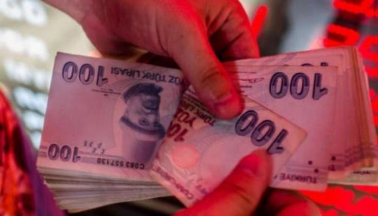 أوراق نقدية من الليرة التركية