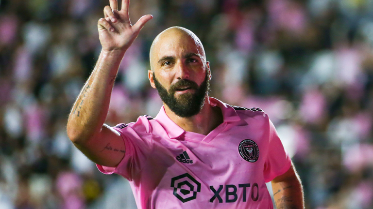 غونزالو هيغواين الهداف التاريخي لفريق إنتر ميامي الأمريكي