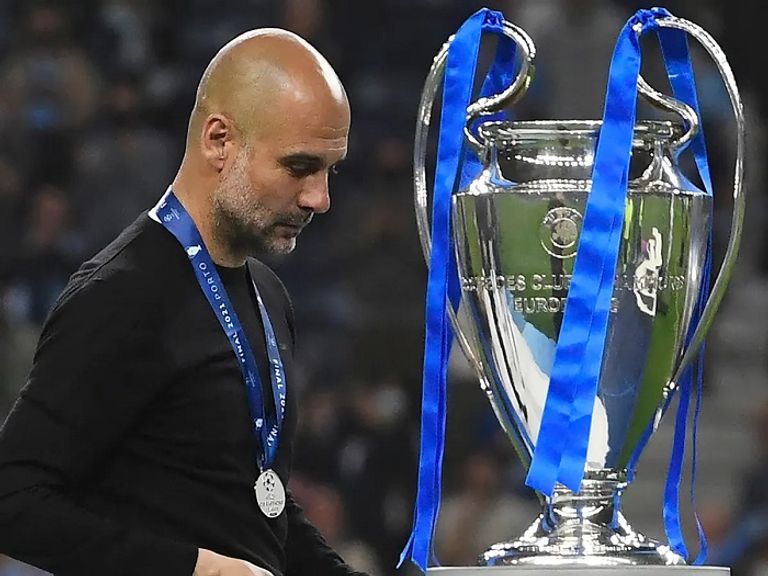 غوارديولا عقب خسارة نهائي 2021 بيب غوارديولا مدرب مانشستر سيتي