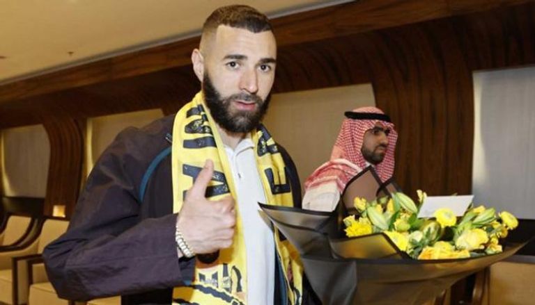 كريم بنزيما بعد الوصول للمملكة العربية السعودية كارلو أنشيلوتي مدرب ريال مدريد الإسباني