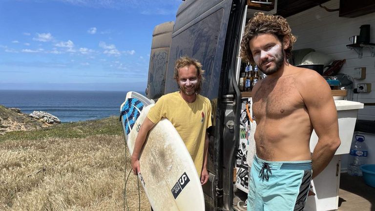 أفضل مواقع ركوب الأمواجساحل المحيط الأطلنطي في البرتغال - ألمانية ساحل المحيط الأطلنطي في البرتغال - ألمانية