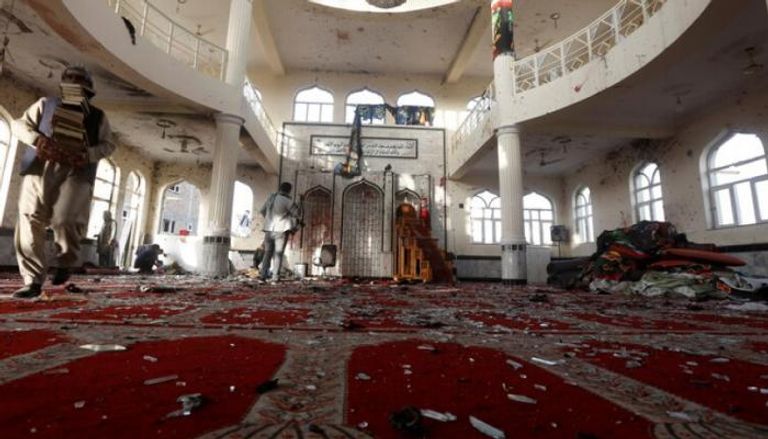 تفجير داخل مسجد -أرشيفية