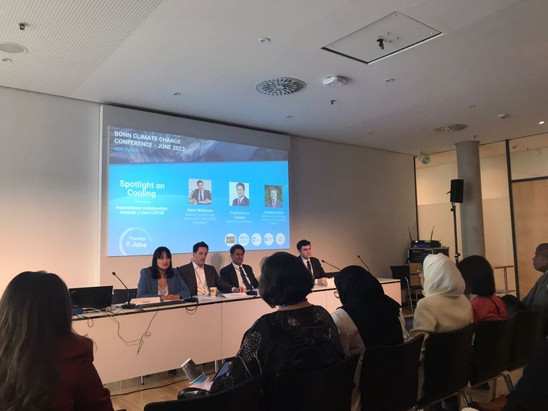 جانب من اجتماعات قمة بون - العين الإخبارية