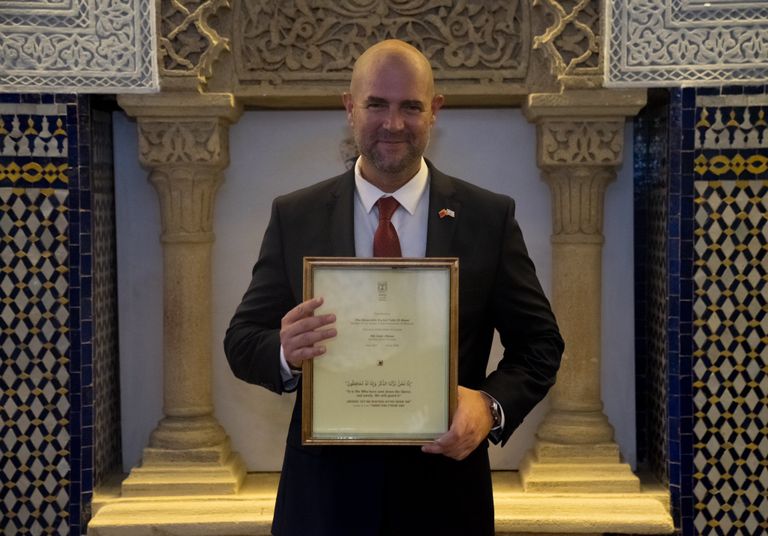 أوحانا ووزير الخارجية المغربي