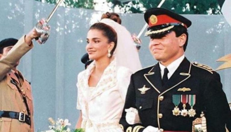 زفاف الملك عبد الله الثاني والملكة رانيا