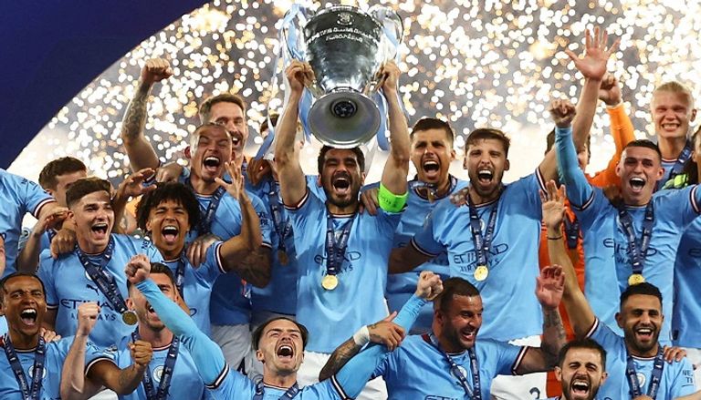مانشستر سيتي بطل دوري أبطال أوروبا