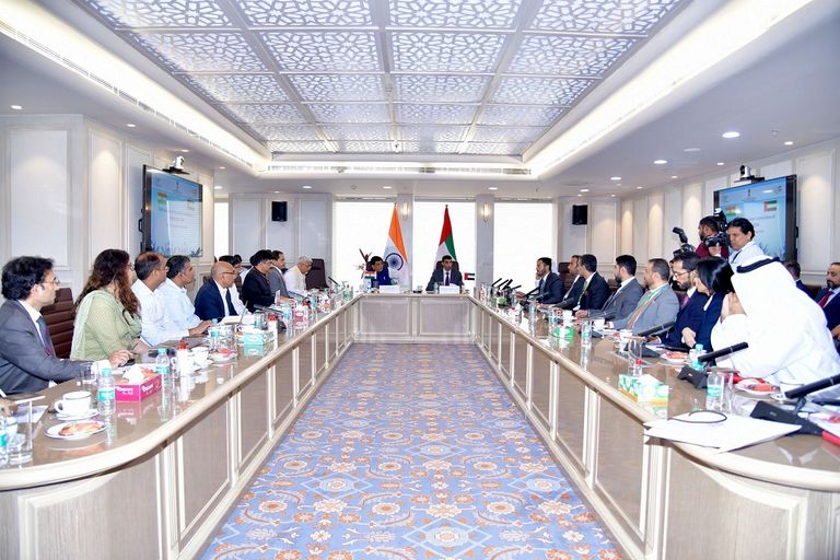 الإمارات والهند تعقدان أول اجتماع لمتابعة التقدم المحرز في اتفاقية الشراكة