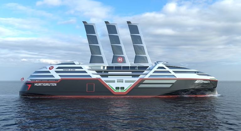 الباخرة Hurtigruten  الباخرة Hurtigruten