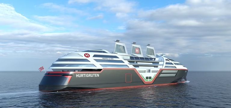 الباخرة Hurtigruten  الباخرة Hurtigruten