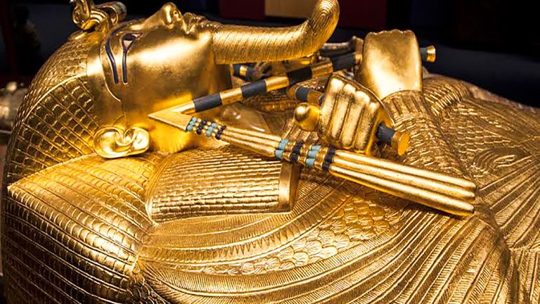 تابوت توت عنخ آمون- أرشيفية