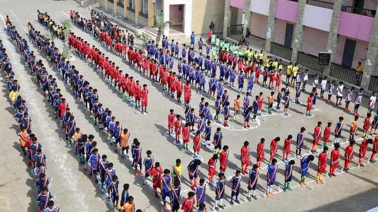 جانب من تنظيم الأنشطة الصيفية في اليمن