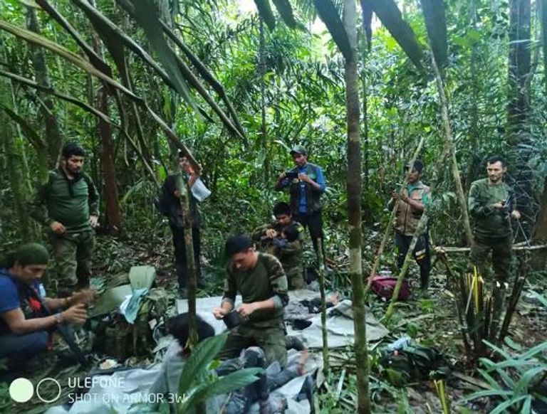 أطفال الأمازون داخل المستشفى