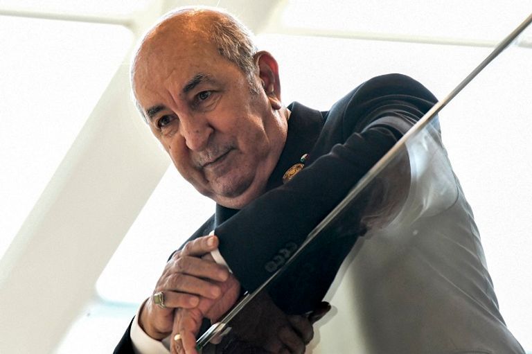 الرئيس الجزائري عبد المجيد تبون