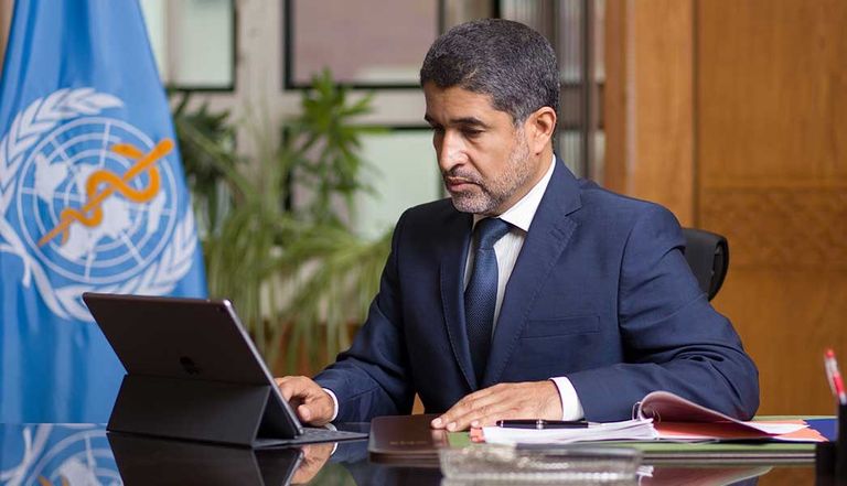 د. أحمد المنظري المدير الإقليمي لمنظمة الصحة العالمية