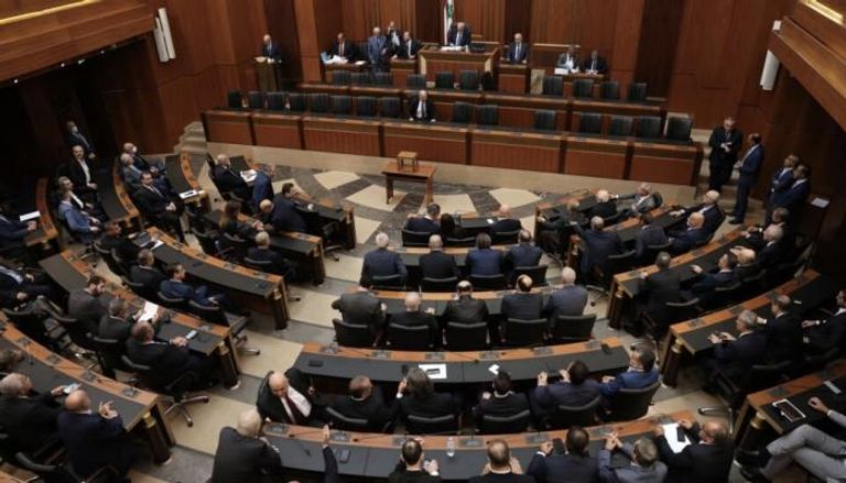 البرلمان اللبناني خلال جلسة سابقة لانتخاب رئيس للجمهورية