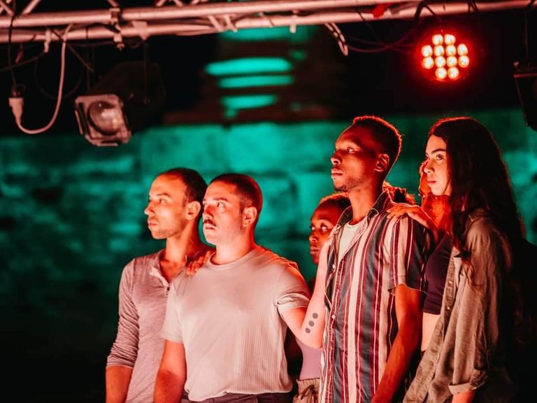 العرض الراقص بالمسرح الأثري