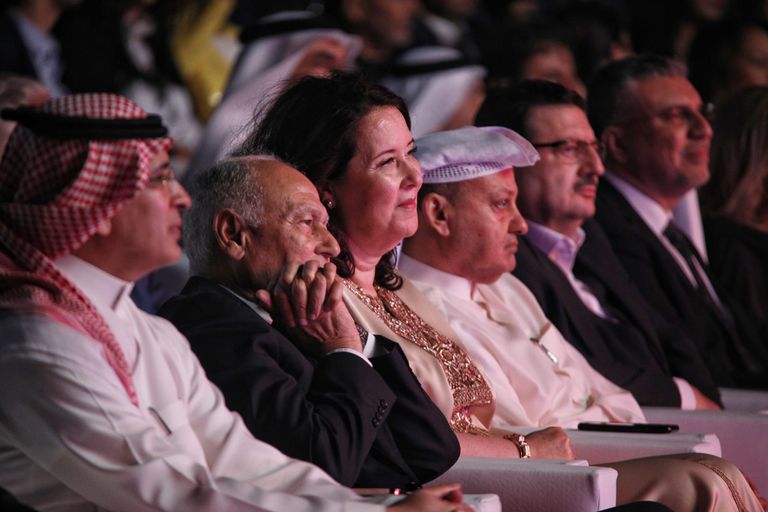 الفنان المصري تامر حسني على مسرح قرطاج