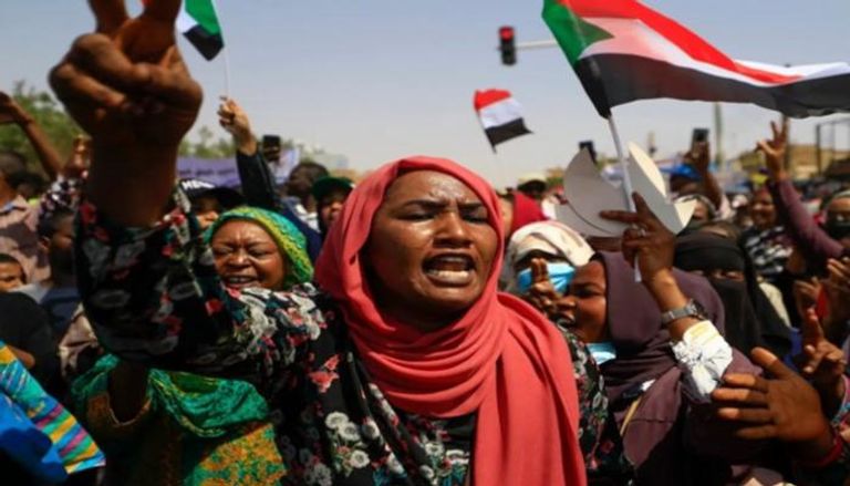 مظاهرة نسائية في السودان - أرشيفية 
