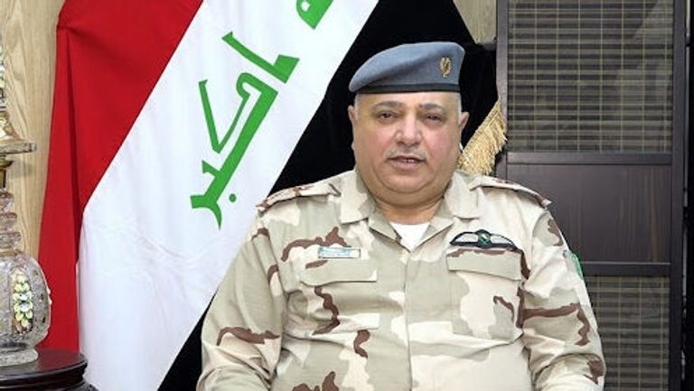 القيادي الداعشي المضبوط بالعراق