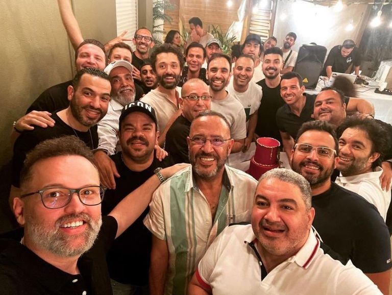 لاعبو الأهلي بعد التتويج بكأس أمم أفريقيا