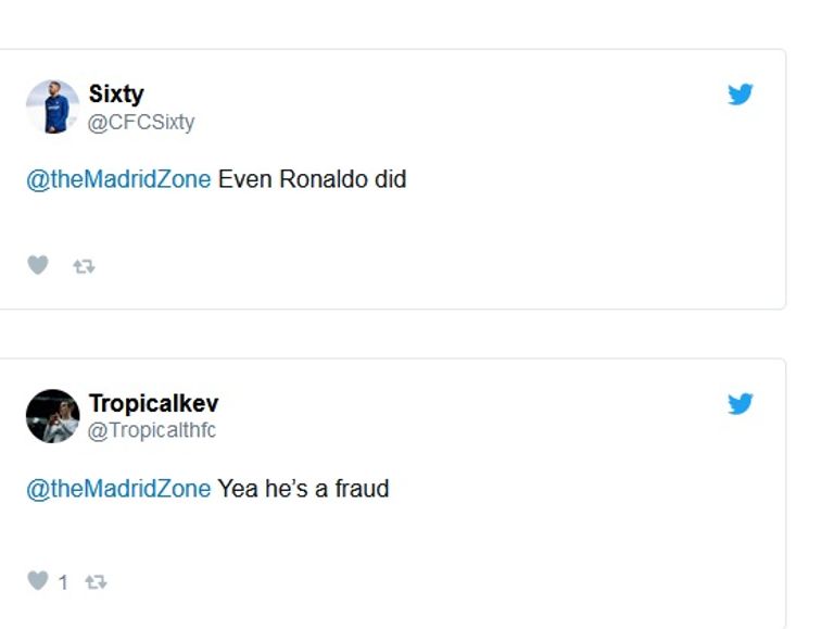 تعليق جمهور ريال مدريد كريم بنزيما بقميص ريال مدريد