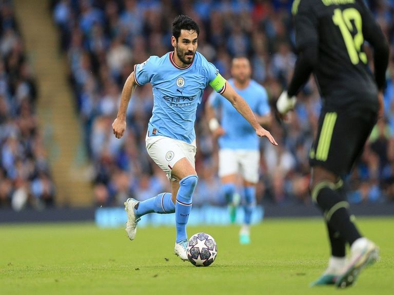 إلكاي غوندوغان نجم مانشستر سيتي