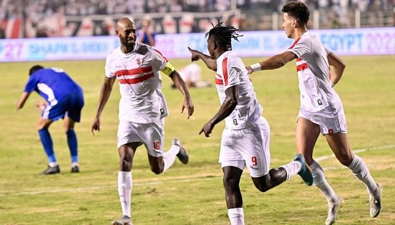 سامسون بقميص الزمالك 